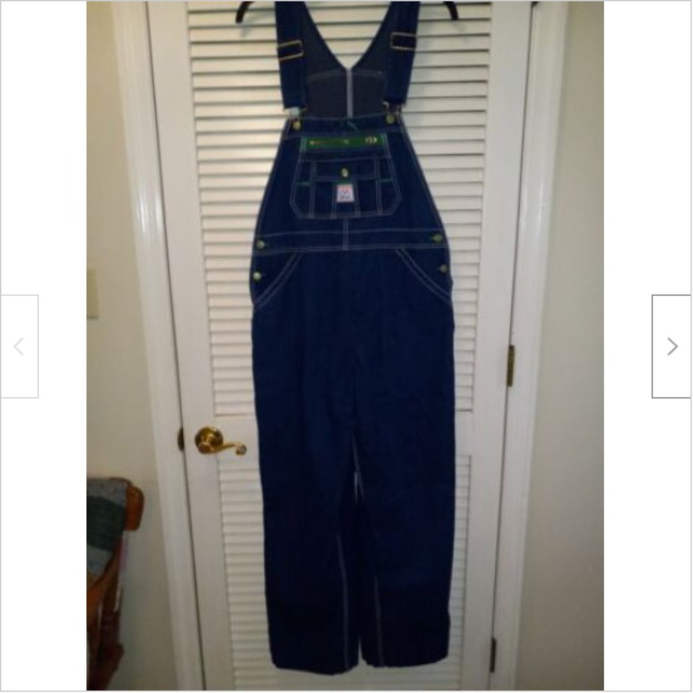 Women's Blue Denim Overalls
